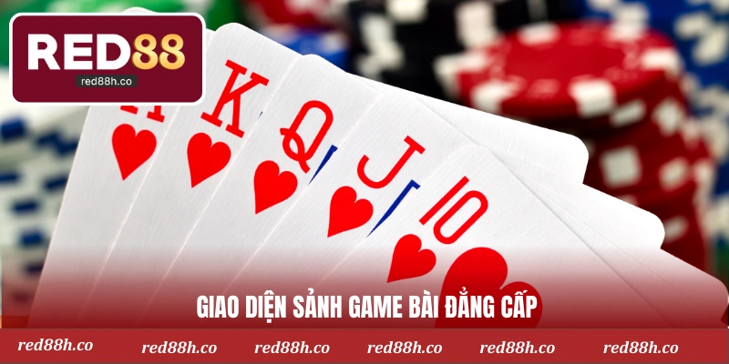 Không gian game bài thượng lưu tại RED88